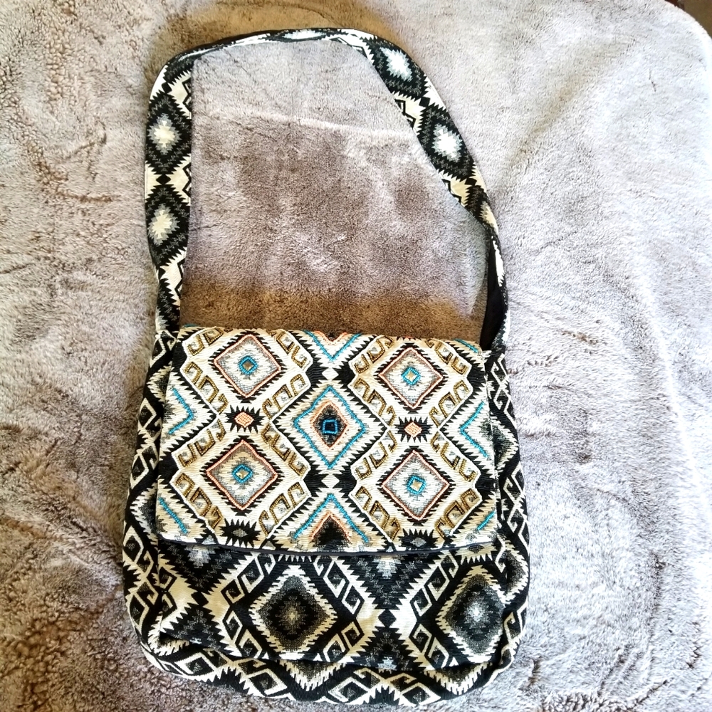 Stephanie nicole New York bohemian beaded crossbody bag